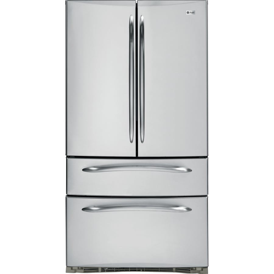 Ge Profile 20 5 Cu Ft Bottom Freezer Counter Depth Refrigerator