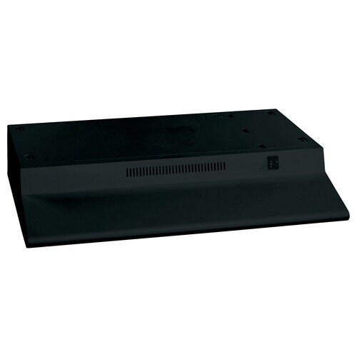 GE JN327HBB 30 Black Recirculating Under Cabinet Range Hood