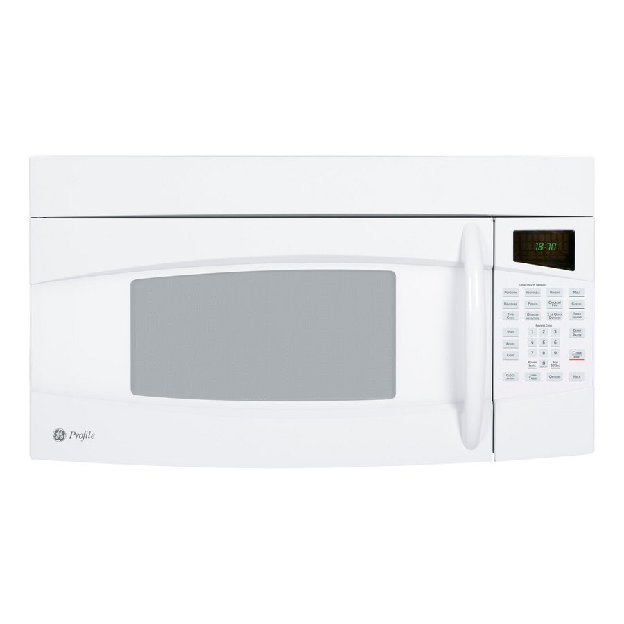 GE Profile 1.8 Cu. Ft. OvertheRange Microwave (Color White) at