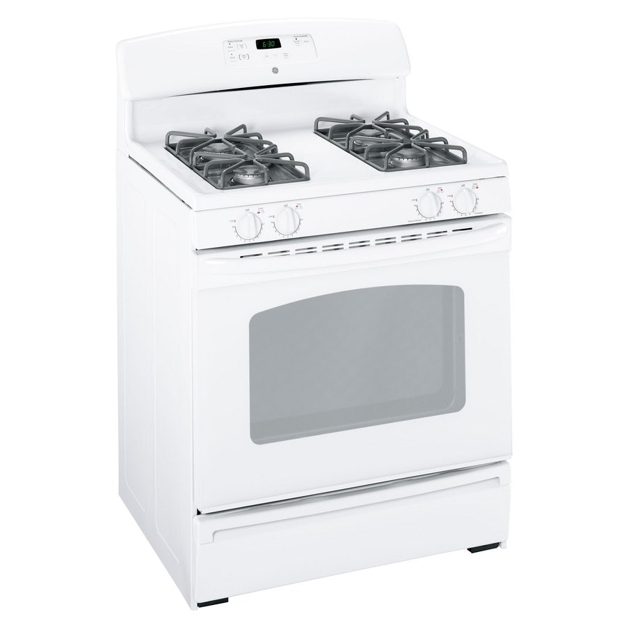 Lowes gas deals stoves white