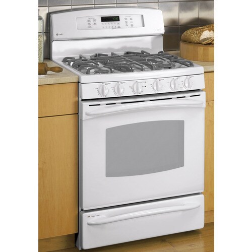 GE Profile 30Inch Deep Recessed Dual Fuel Range (Color White) at