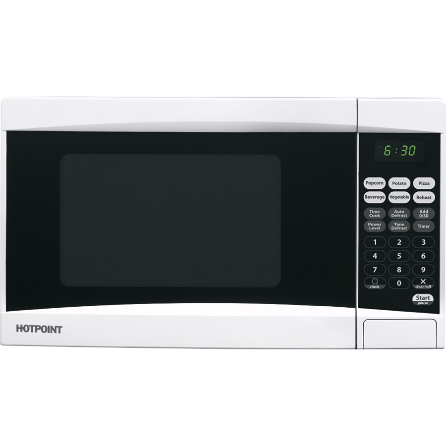 Shop Hotpoint® .7 Cu. Ft. Countertop Microwave Oven (Color: White) at ...