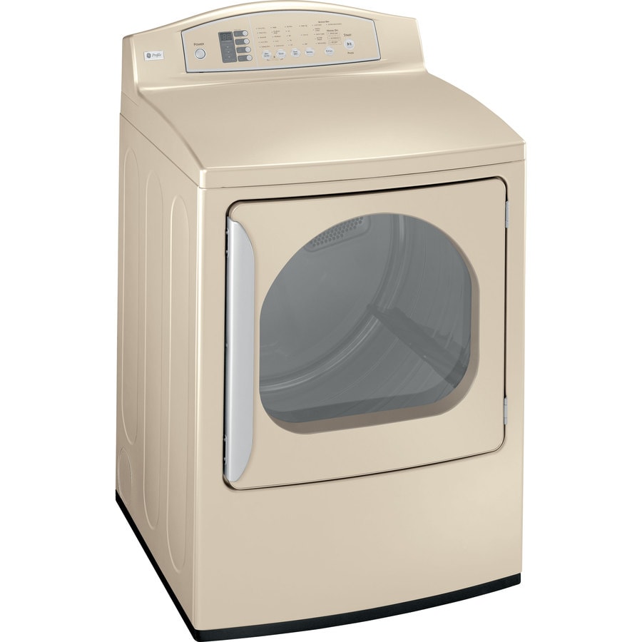 GE Profile 7.1 cu ft Electric Dryer (Champagne) in the Electric Dryers