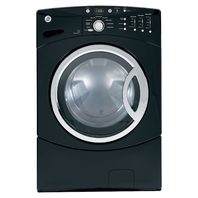 GE 3.5 Cu. Ft. Front-Load Washer (Black) ENERGY STAR in the Front-Load