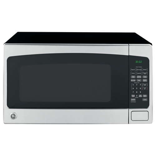 GE 2-cu ft 1200-Watt Countertop Microwave (Stainless Steel) in the ...