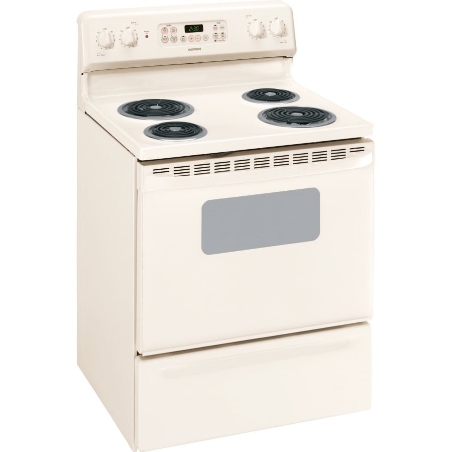 Shop Hotpoint® 30Inch Freestanding Electric Range (Color Bisque) at