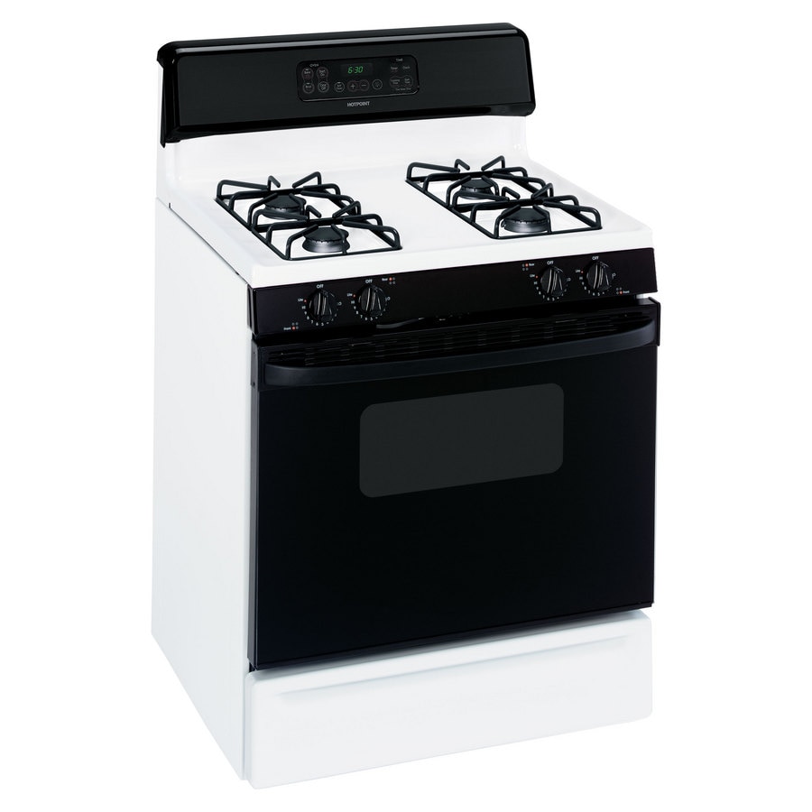 hotpoint stove model number location