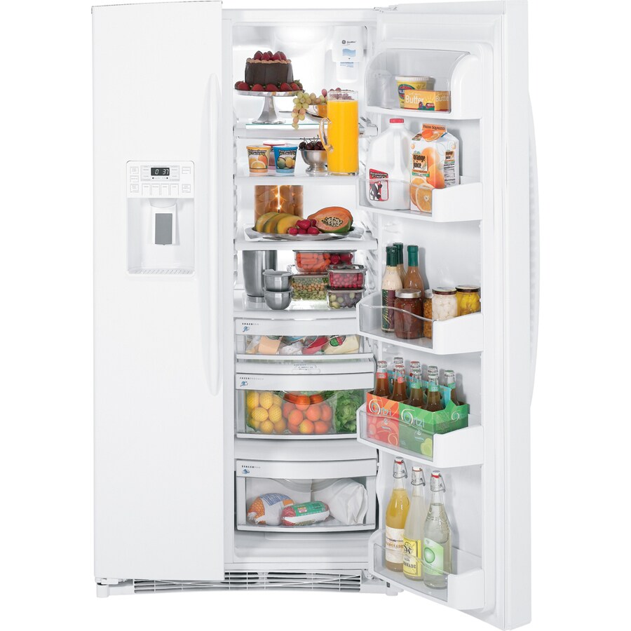 ge profile refrigerator white