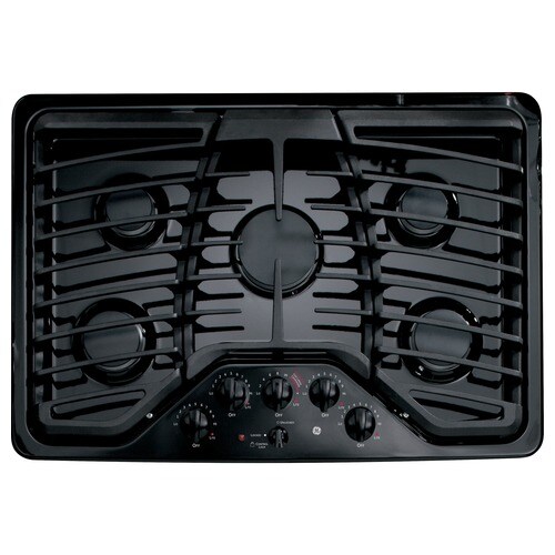 Write A Review About Ge Profile 5 Burner Gas Cooktop Black