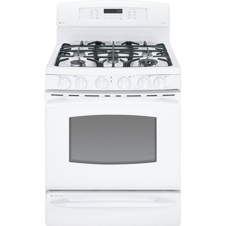 GE Profile 30in 5Burner Freestanding 6.4cu ft SelfCleaning