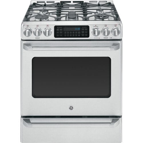 GE Cafe Series Cafe 5Burner Freestanding 6.4cu ft SelfCleaning