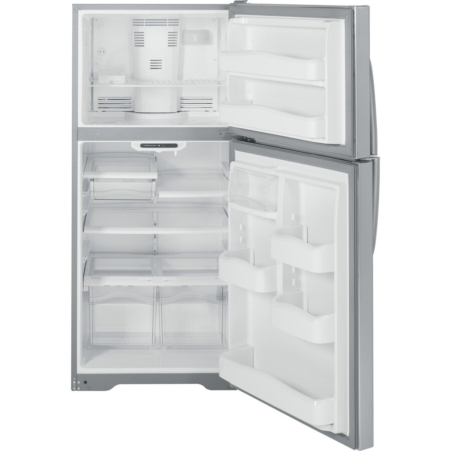 GE GTH20SBBSS Top-Freezer-Refrigerators - View #4