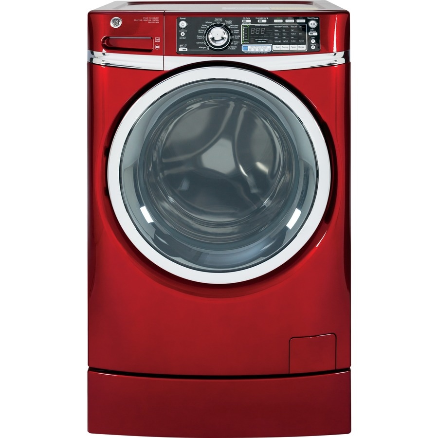 Shop GE 4.8cu ft HighEfficiency FrontLoad Washer with Steam Cycle