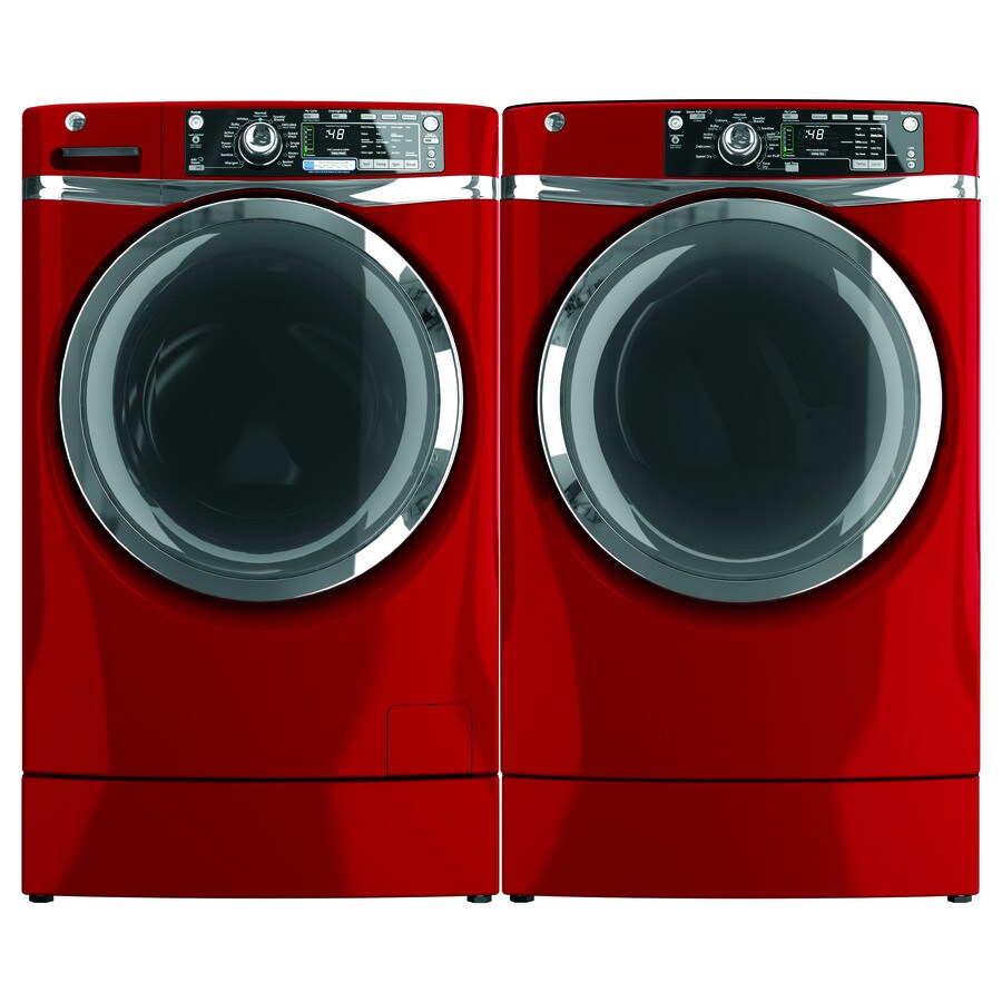 ge red washing machine