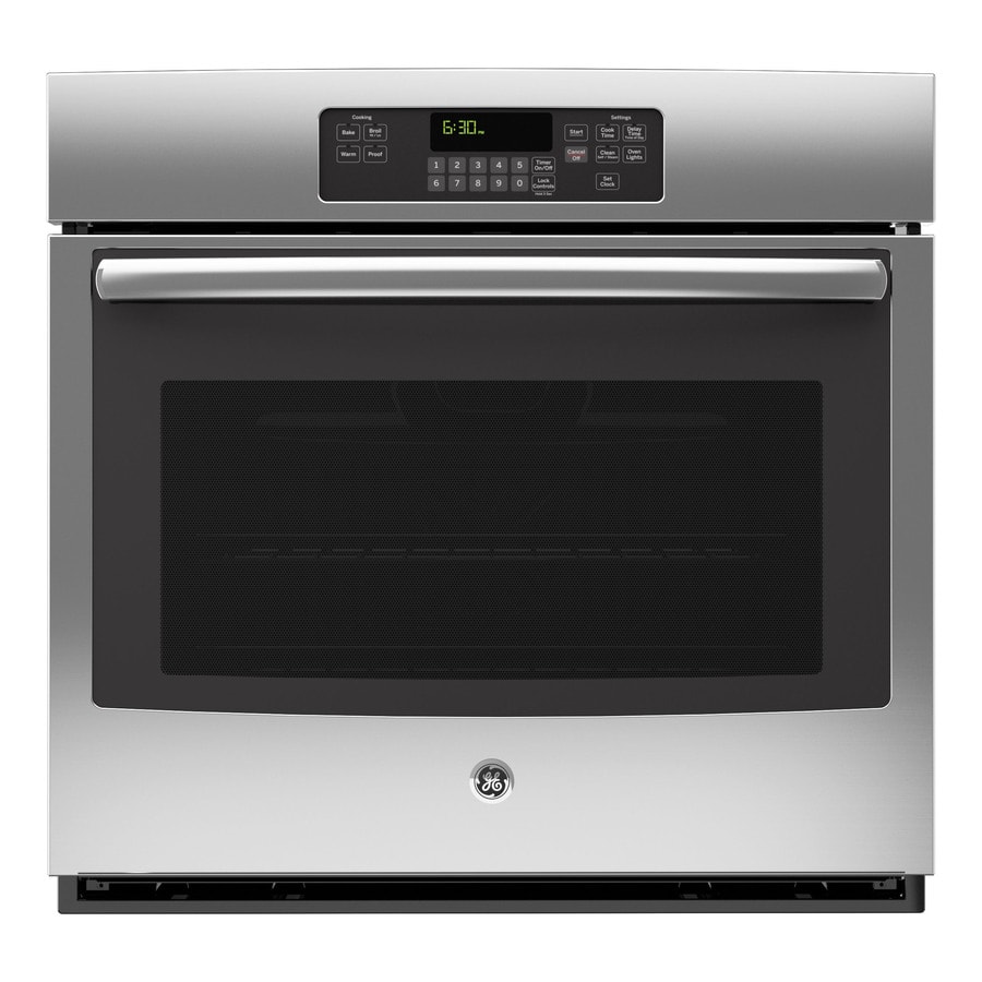 GE Selfcleaning Single Electric Wall Oven (Stainless Steel) 30 Inch; Actual 29.75in