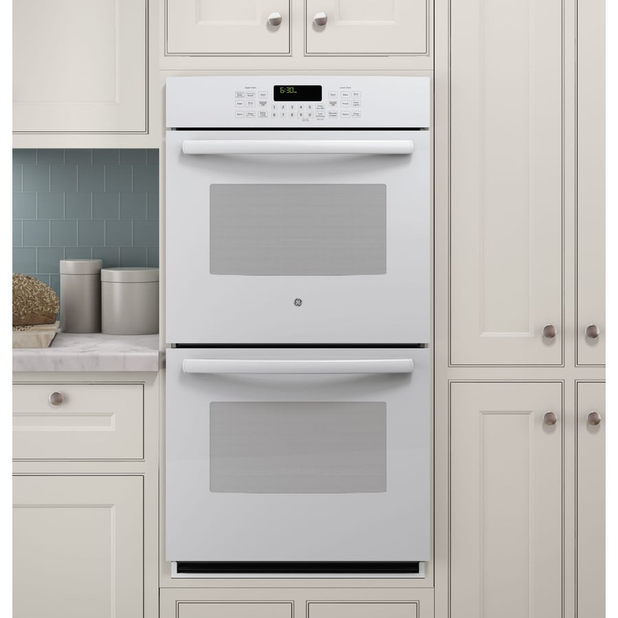 GE Profile Self-Cleaning True Convection Double Electric Wall Oven ...