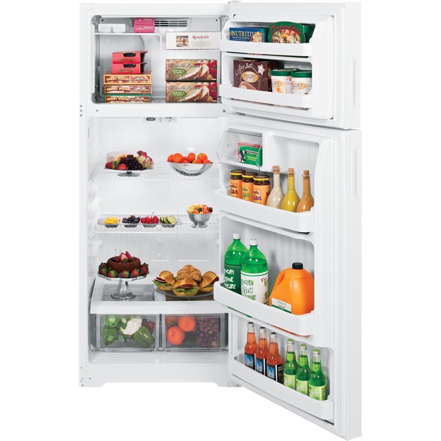 GE GTN18CBEWW Top-Freezer-Refrigerators - View #2