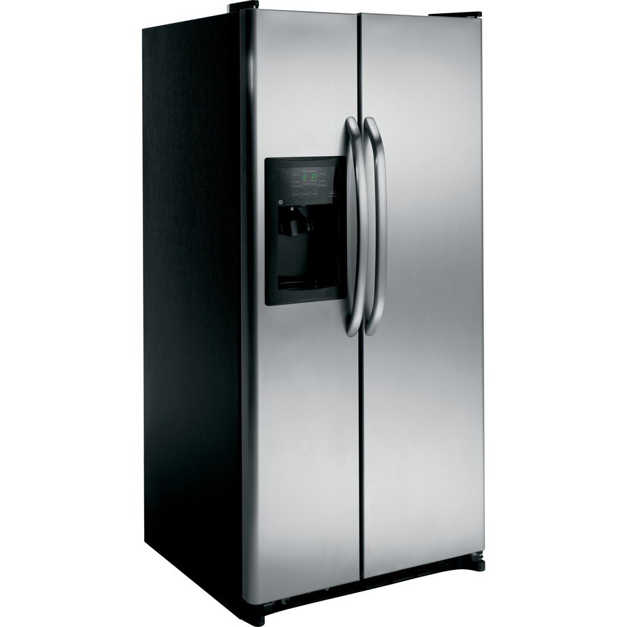 GE 20cu ft SidebySide Refrigerator with Ice Maker (Stainless Steel