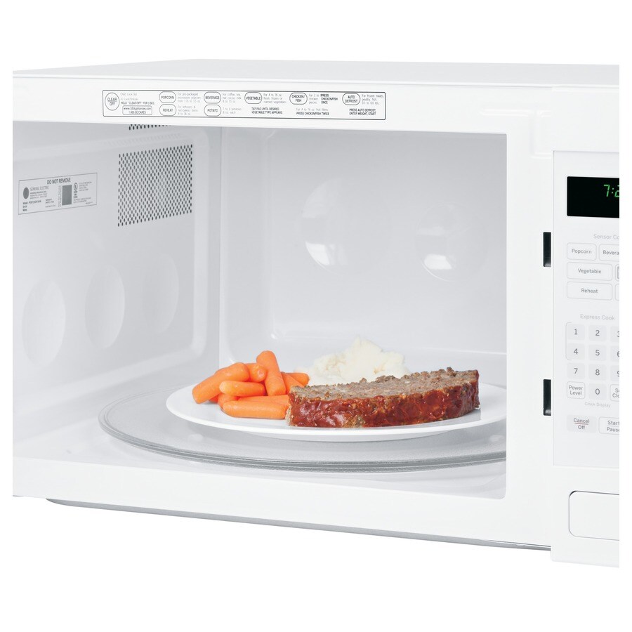 GE Profile 2.2 Cu. Ft. Built-In Microwave White PEB7227DLWW