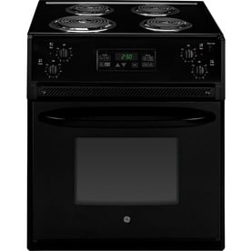 Drop In Electric Ranges At Lowes Ge 27 In 3 Cu Ft Self Cleaning Drop Electric Range