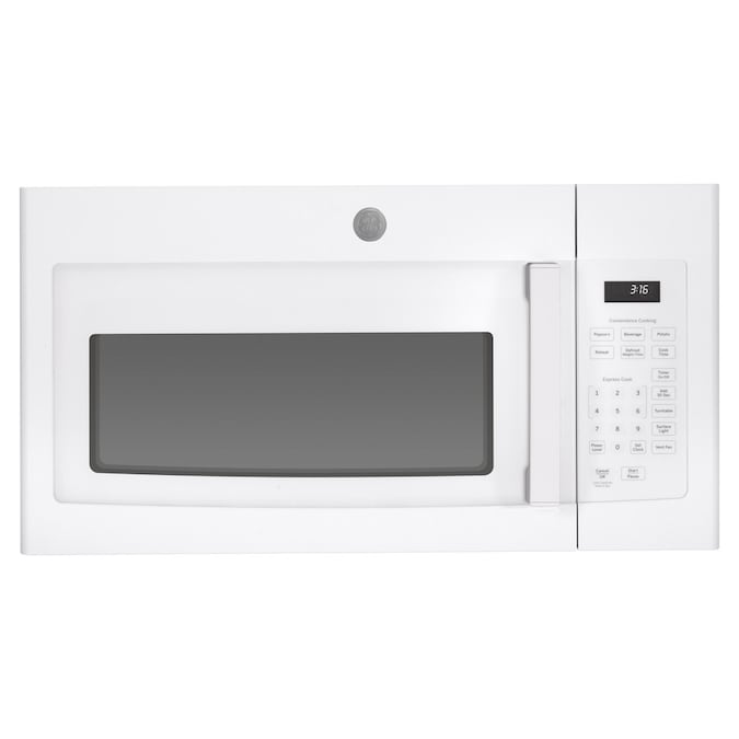 GE 1.6-cu ft Over-the-Range Microwave (White) in the Over-the-Range