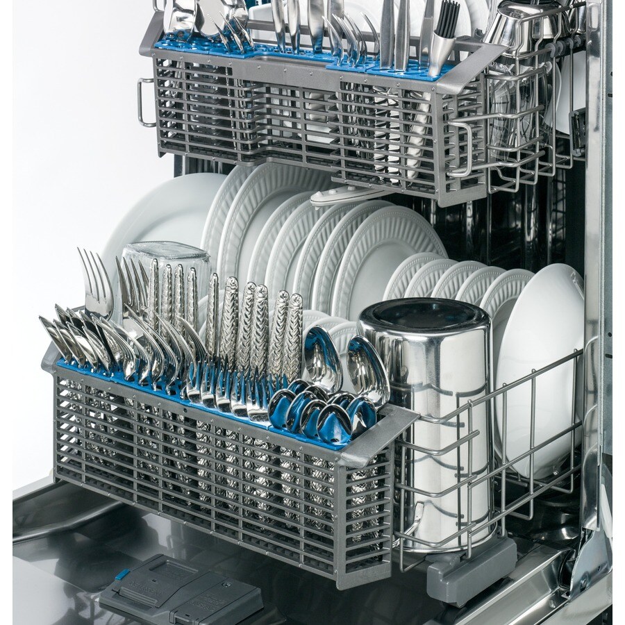 GDF570SGJWW GE GE® Stainless Steel Interior Dishwasher with Front