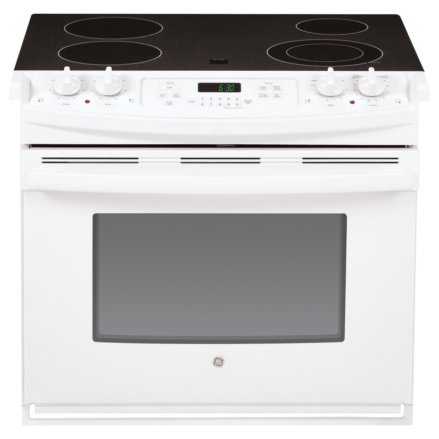 Ge 30 In Smooth Surface 4 Cu Ft Self Cleaning Drop Ge 30 In Smooth Surface 4 Cu Ft Self Cleaning Drop