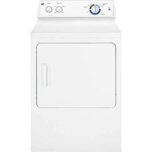 GE 7cu ft Gas Dryer (White) in the Gas Dryers department at