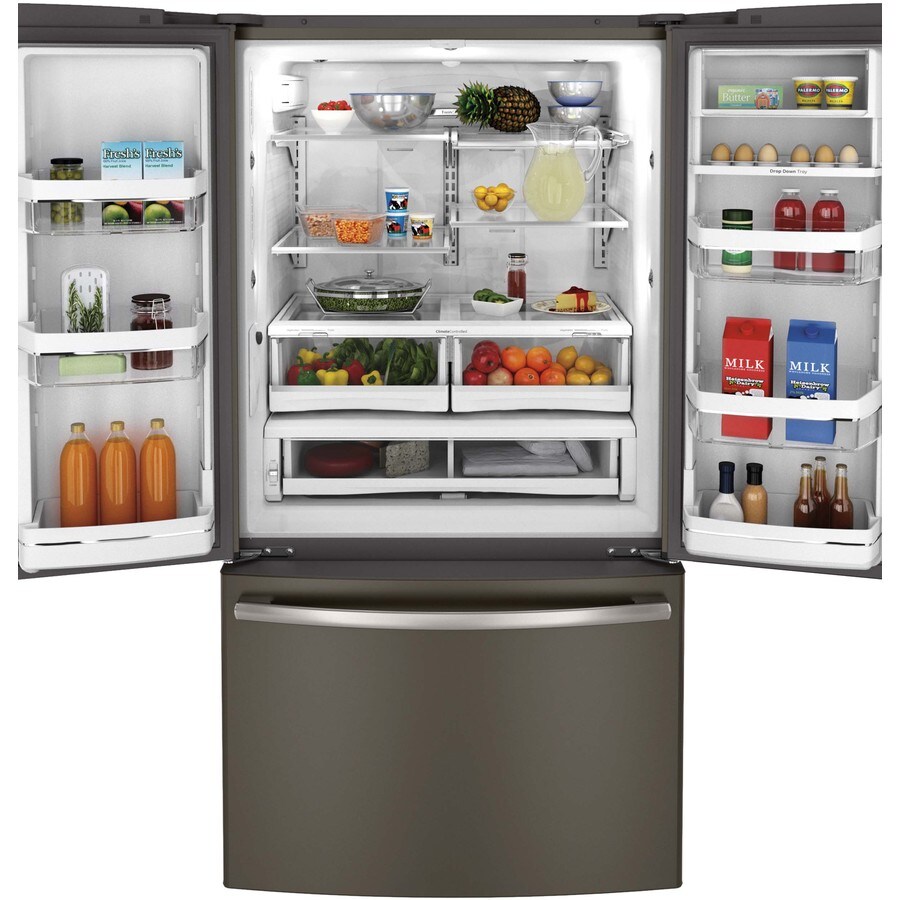 GE PWE23KMDES French-Door-Refrigerators - View #2