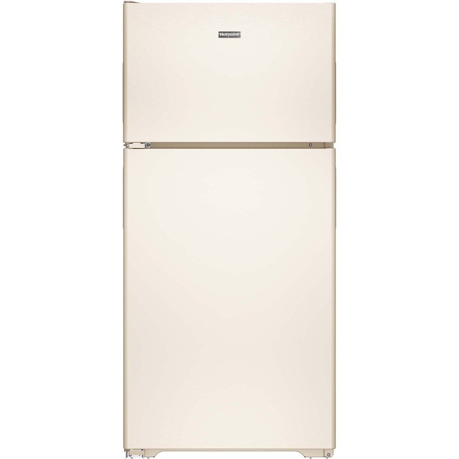 Hotpoint 14.6cu ft TopFreezer Refrigerator (Bisque) at