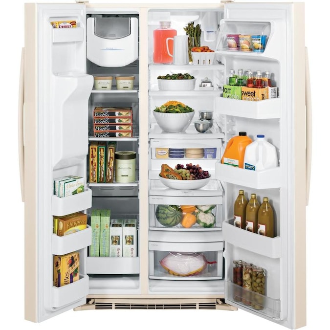GE 25.4cu ft SidebySide Refrigerator with Ice Maker