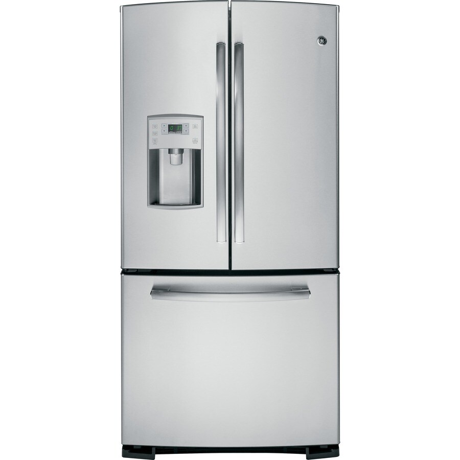GE Profile Series Profile 22.8-cu ft French Door Refrigerator with Lowes Ge Stainless Steel Refrigerator