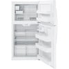 Shop GE 21.2-cu ft Top-Freezer Refrigerator with Ice Maker (White ...