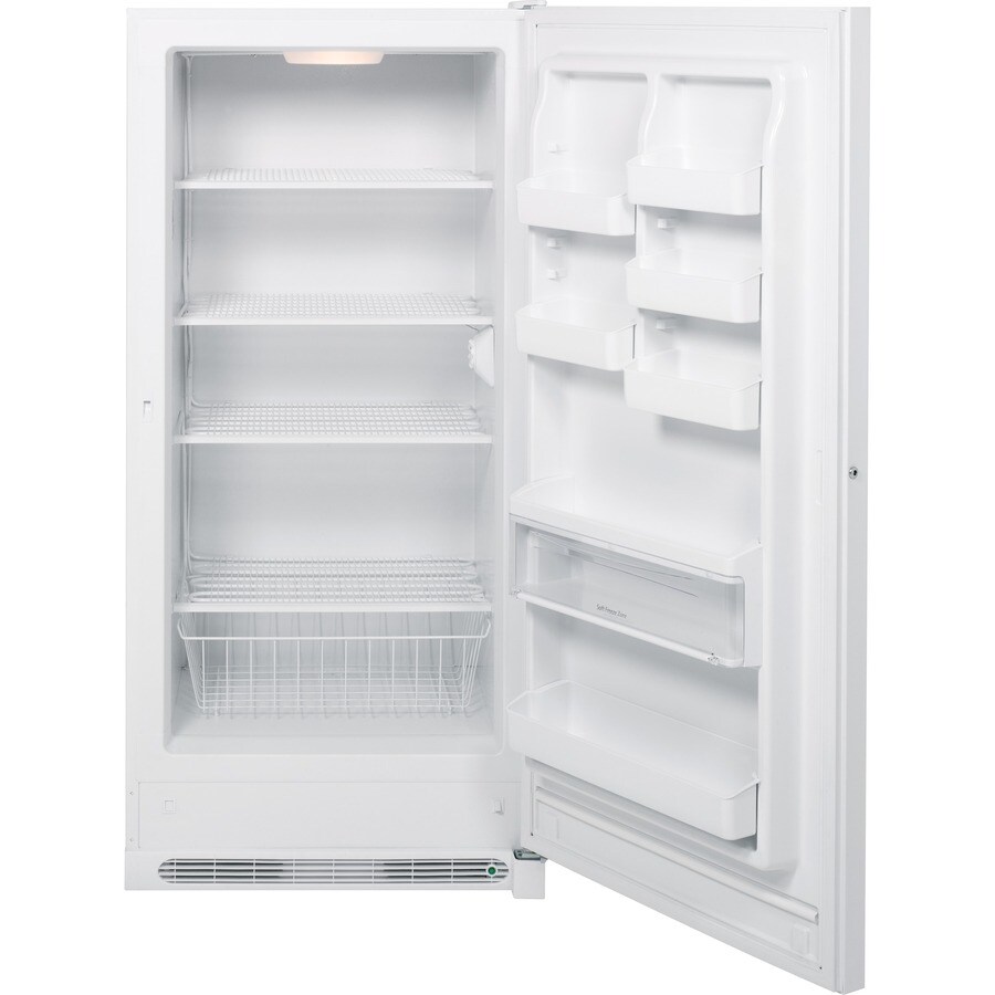 GE 20.9-cu ft Upright Freezer (White) at Lowes.com