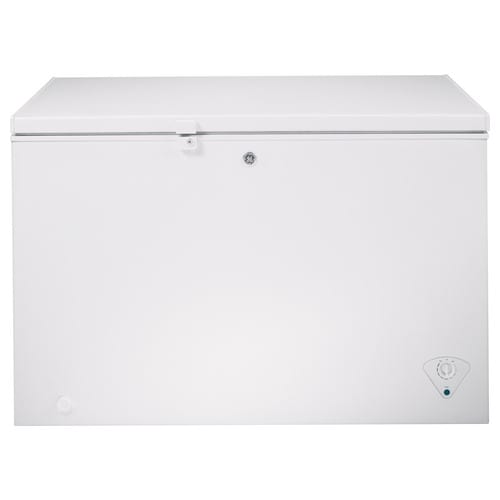 GE Garage Ready 10.6cu ft Manual Defrost Chest Freezer White) ENERGY STAR at