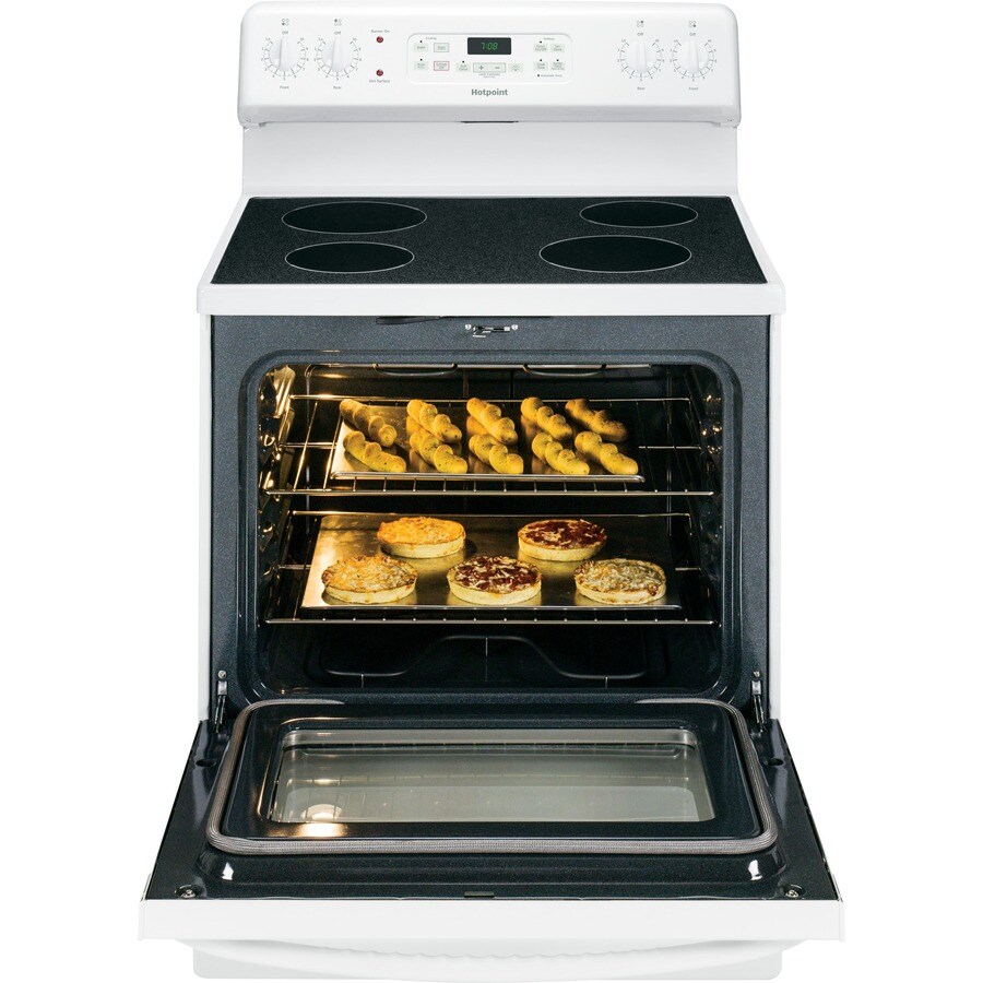 Hotpoint RB780DHWW Freestanding-Electric-Ranges - View #4