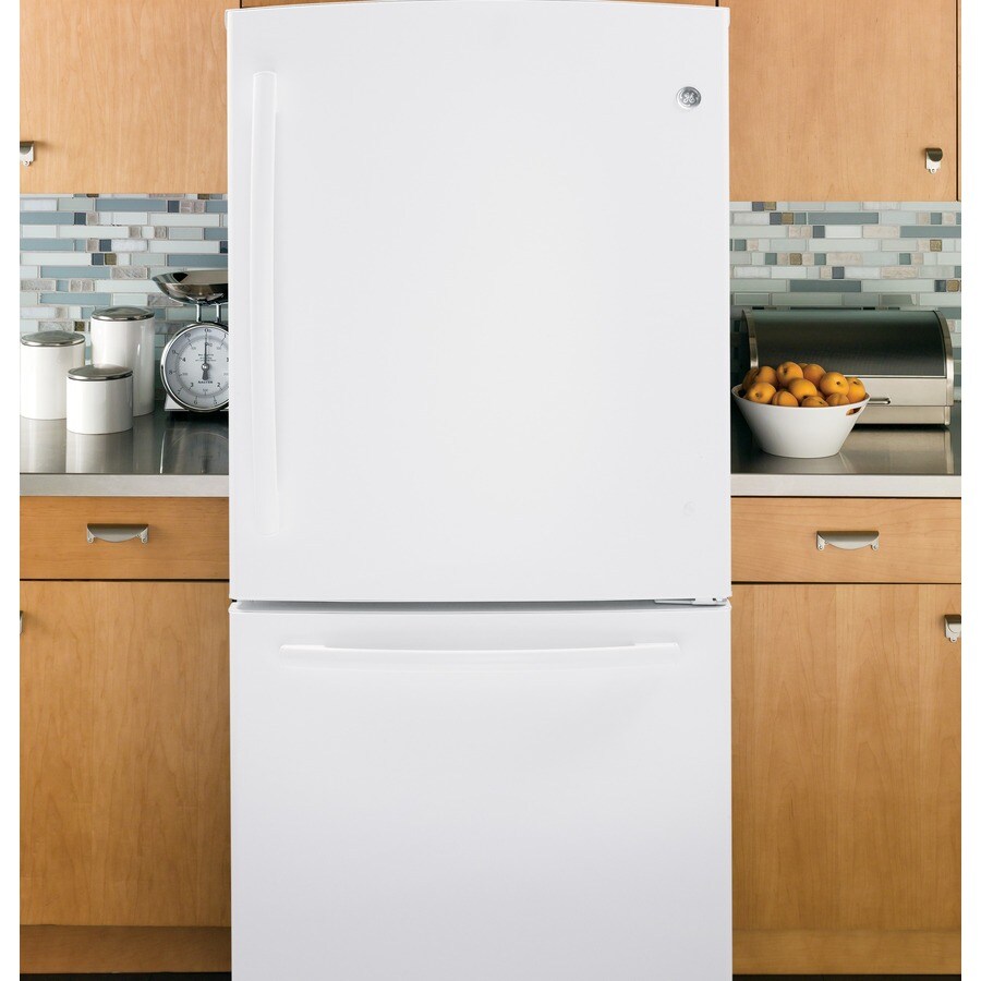 GE GBS20EGHWW Bottom-Freezer-Refrigerators - View #2