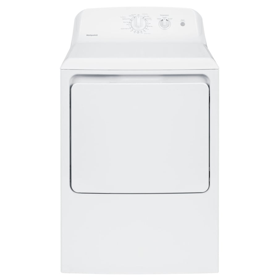 GE GTD38GASWWS 27 Inch Gas Dryer With 7.2 Cu. Ft. Capacity, Up To 120 Ft. Venting And Auto Dry In White