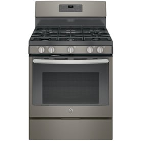 Shop GE Slate at Lowes.com - GE 5-Burner Freestanding 5-cu ft Gas Range (Slate) (Common