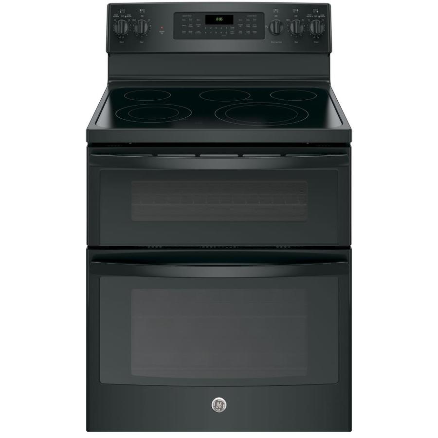 Ge 30-in Smooth Surface 5-element 4.4-cu Ft 2.2-cu Ft Self-cleaning 