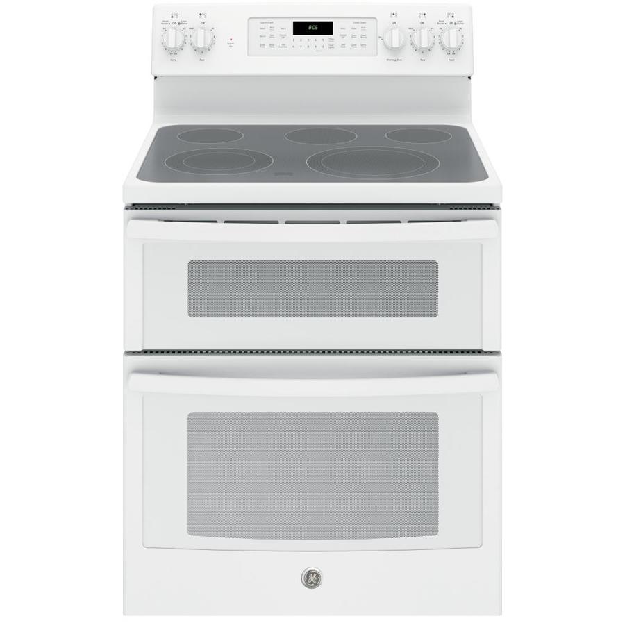 Double Oven Electric Ranges At Lowes Display Product Reviews For 30 In Smooth Surface 5 Element 4 Cu Ft