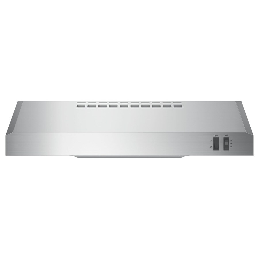 Ge 24 In Ducted Stainless Steel Undercabinet Range Hood Common Ge 24 In Ducted Stainless Steel Undercabinet Range Hood Common Inch Actual 23 875