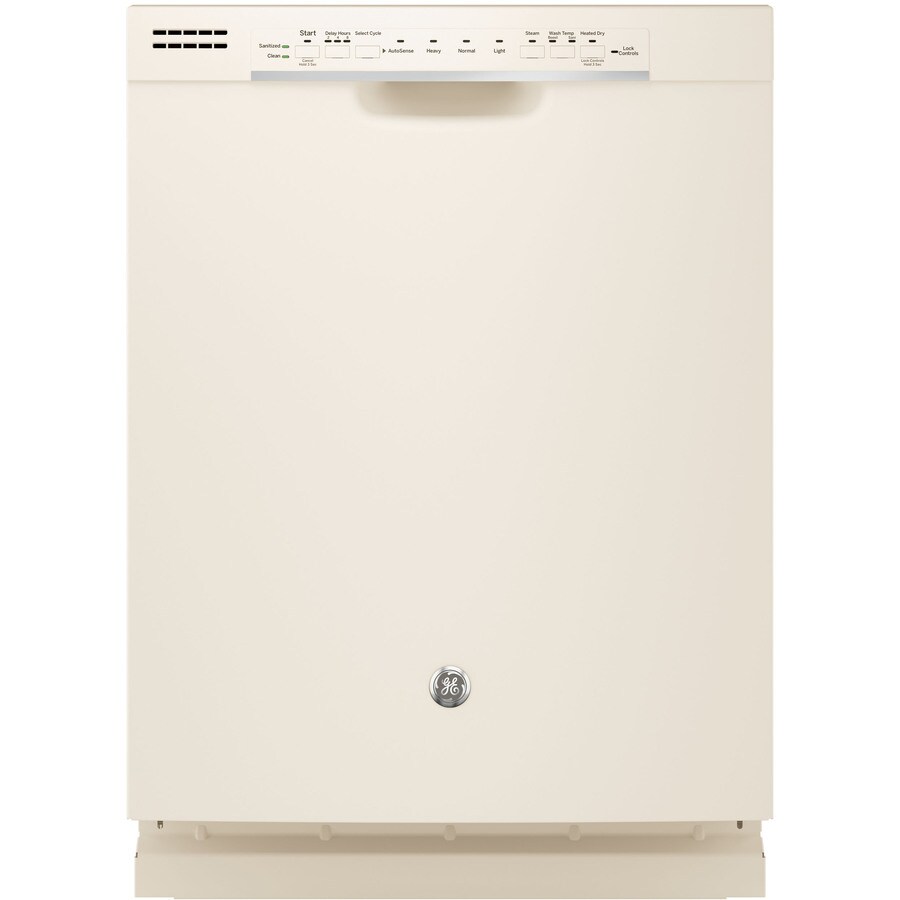 GE 54Decibel Front Control 24in BuiltIn Dishwasher (Bisque) ENERGY