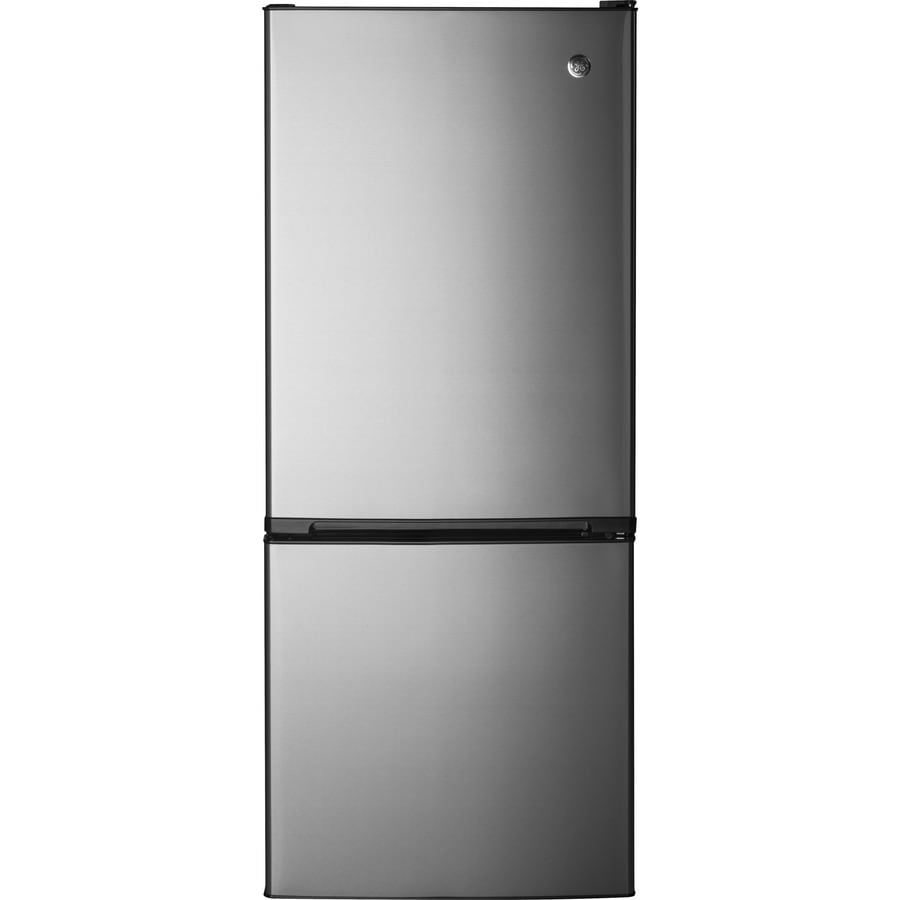 GE GBE10ESJSB Compact Bottom Freezer Refrigerator review: This