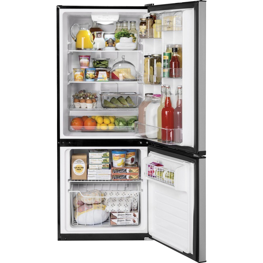 GE GBE10ESJSB Compact Bottom Freezer Refrigerator review: This small bottom- freezer fridge was a big disappointment - CNET