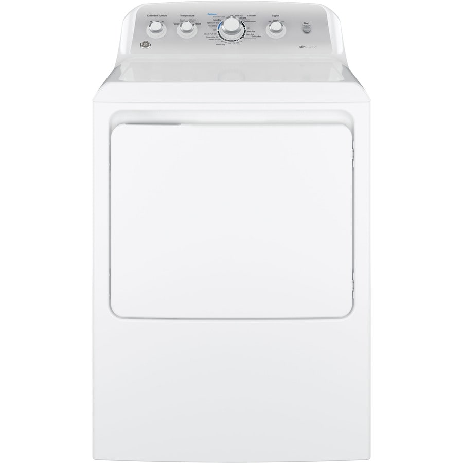 Shop GE 7.2cu ft Electric Dryer (White) at