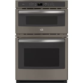 Microwave Wall Oven Combinations At Lowes Ge Profile Self Cleaning Convection Microwave Wall Oven Combo Stainless Look Common