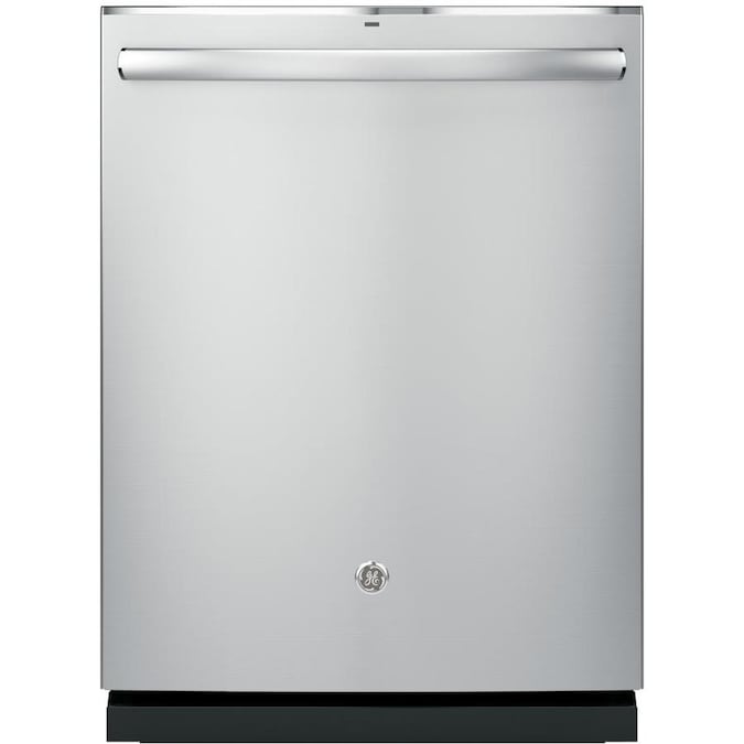GE 46-Decibel Top Control 24-in Built-In Dishwasher (Stainless Steel Lowes Dishwasher Sale Stainless Steel