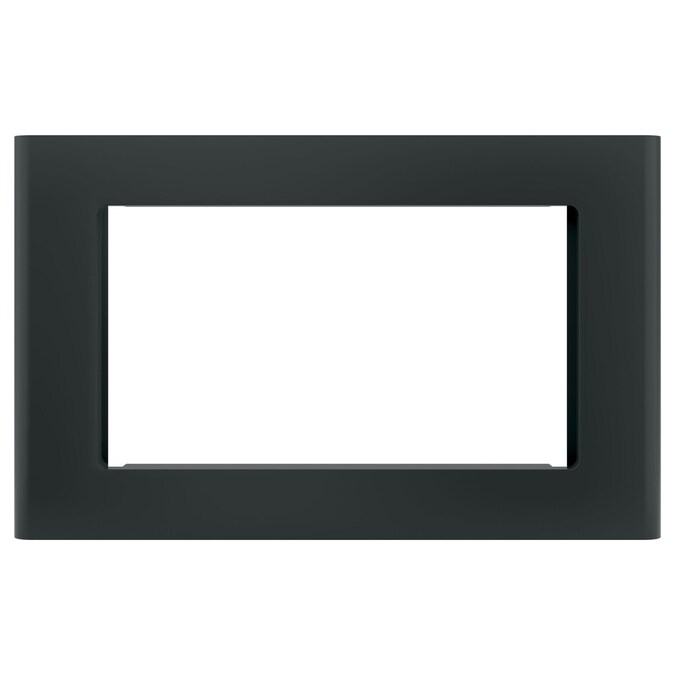 Ge Profile Built In Microwave Trim Kit Black The Parts Department At Lowes Ge Profile Built In Microwave Trim Kit