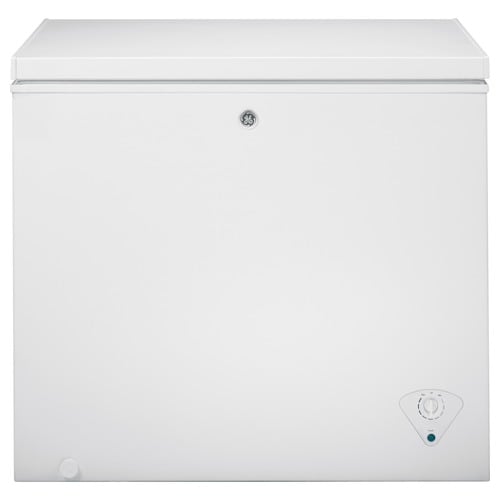 GE Garage Ready 7-cu ft Manual Defrost Chest Freezer White) in the ...